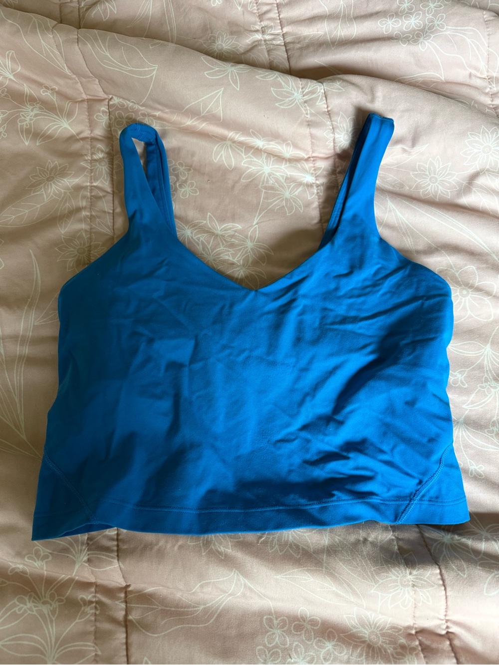 lululemon athletica Blue Tank Top